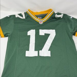 Nike Kid’s NFL Jersey-Devante Adams #17 Boys Size M Green Bay Packers